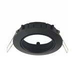 Oczko V-TAC GU10 okrągłe ruchome czarne VT-779-BL