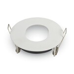Oczko V-TAC aluminiowe odlew GU10 mat okrągłe białe 3612 VT-786RD