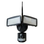 Naświetlacz LED z kamerą WI-FI 18W czujnik ruchu czarny V-TAC VT-4818 6000K 600lm