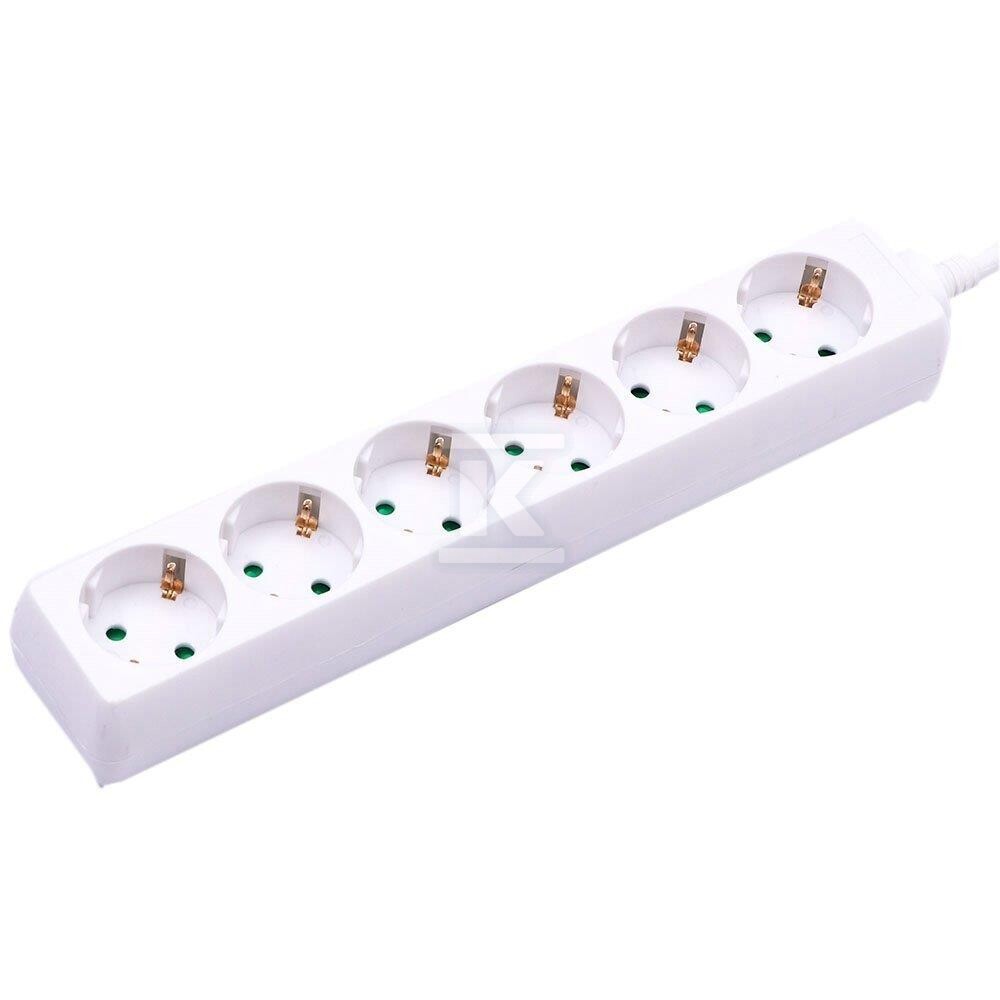 Przedłużacz 6 gniazd V-TAC (3G 1.5MM2 X - 8760