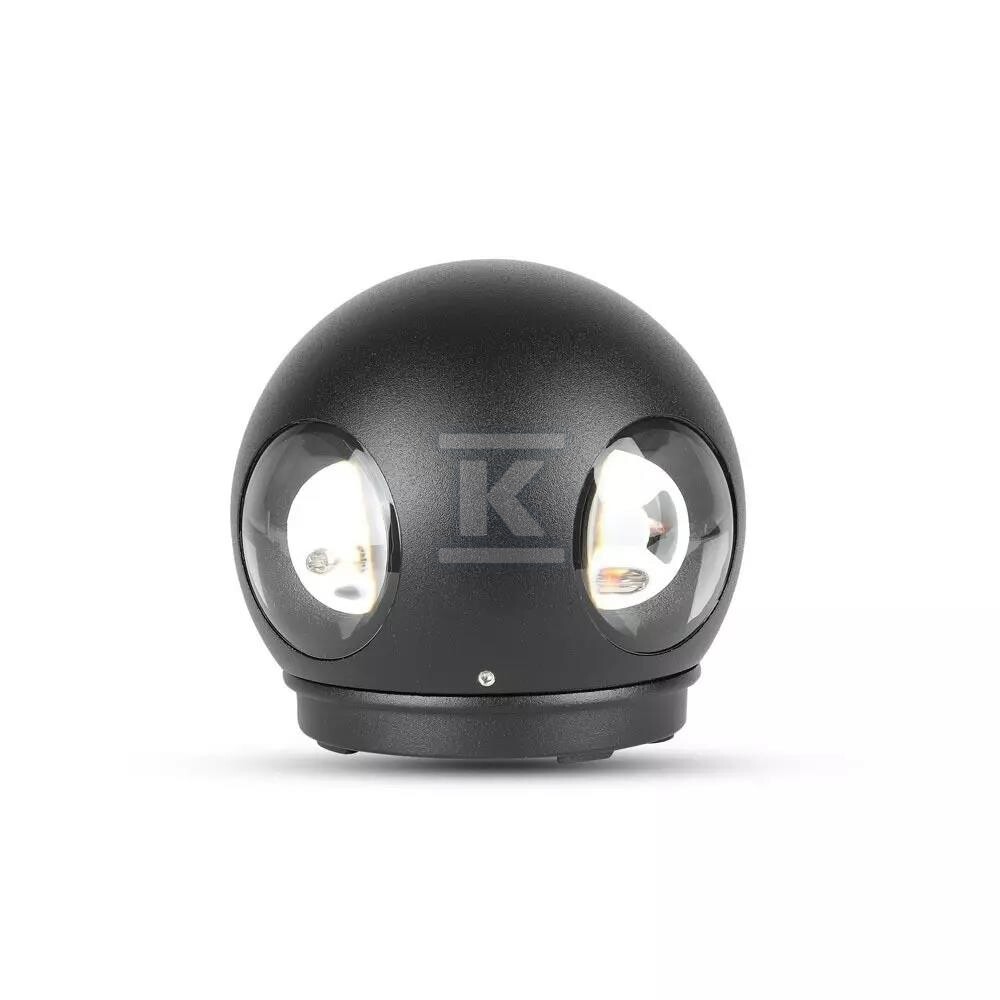 Kinkiet ścienny V-TAC 4W LED czarny - 218554