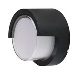Oprawa ścienna V-TAC 12W LED IP65 czarna okrągła VT-827 3000K 1155lm
