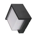 Oprawa ścienna V-TAC 12W LED IP65 czarny kwadrat VT-827 3000K 1160lm