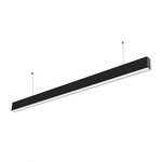 Oprawa V-TAC LED linear SAMSUNG CHIP 40W do łączenia zwieszana czarna 120cm VT-7-40-B 6500K 3270lm 5 lat gwarancji