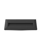Oprawa schodowa 3W LED V-TAC czarna prostokąt 230V IP65 VT-1162 3000K 110lm