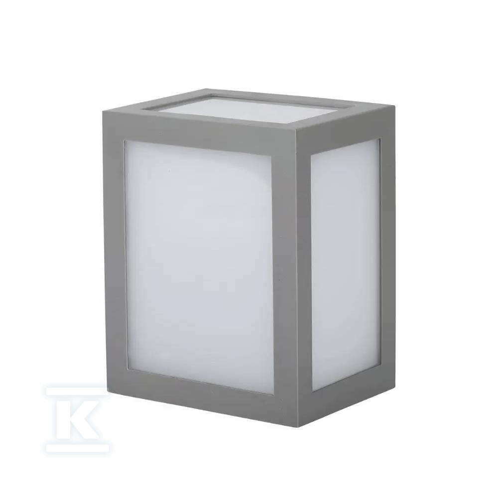 Oprawa ścienna V-TAC 12W LED IP65 szara - 218338