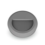 Oprawa schodowa 2W LED V-TAC szara okrągła 230V IP65 VT-1142 3000K 80lm