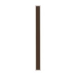 Oprawa ścienna elewacyjna LED linia V-TAC 17W IP65 brąz corten 63cm VT-11117-C 4000K 2330lm