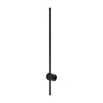 Oprawa ścienna elewacyjna LED V-TAC 12W IP65 czarna 63cm VT-11112-B 3000K 1400lm