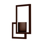 Kinkiet ścienny LED V-TAC 20W brąz corten VT-11120-C 3000K 2400lm