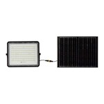 Naświetlacz LED solarny V-TAC 20W pilot auto timer IP65 czarny VT-180W 4000K 1800lm
