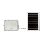 Naświetlacz LED solarny V-TAC 15W pilot auto timer IP65 biały VT-120W-W 4000K 1200lm