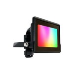 Naświetlacz LED WI-FI V-TAC 10W czarny Z mufą smart Amazon Alexa Google Home VT-5181 RGB+3000K-6500K 725lm