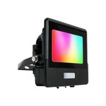 Naświetlacz LED WI-FI V-TAC 10W czujnik ruchu czarny Z mufą smart Amazon Alexa Google Home VT-5191S RGB+3000K-6500K 725lm