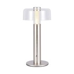 Lampka biurkowa nocna V-TAC 1W LED 30cm ładowanie USB ściemnianie złota VT-1049 3000K 100lm