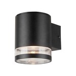 Kinkiet ogrodowy ścienny solarny V-TAC 1W LED czarny IP54 VT-1139 3000K 70lm 3 lata gwarancji