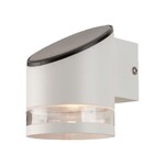 Kinkiet ogrodowy ścienny solarny V-TAC 1W LED biały IP54 czujnik ruchu VT-1140 3000K 70lm 3 lata gwarancji