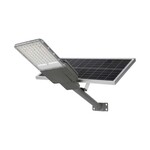 Naświetlacz oprawa uliczna LED solarna V-TAC BRIDGELUX CHIP IP65 pilot LiFePO4 panel 70W VT-15300ST 6500K 3500lm