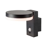 Kinkiet ogrodowy ścienny solarny V-TAC 5.5W LED czujnik ruchu okrągły IP54 VT-1147 3000K 220lm 3 lata gwarancji