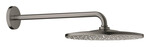 Deszczownica z ramieniem 422 mm Rainshower Mono 310, 1 strumień, przepływ 7,5 l/min, brushed hard graphite