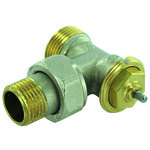 Zawór termostatyczny kątowy M22 - 1/2"-M22