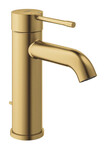 Bateria umywalkowa Grohe Essence jednouchwytowa, rozmiar S, brushed cool sunrise, ogranicznik przepływu 5,7 l/min., głowica Ceramiczna 28 mm, zestaw odpływowy z drążkiem