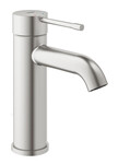 Bateria umywalkowa Grohe Essence jednouchwytowa, rozmiar S, stal nierdzewna, ogranicznik przepływu 5,7 l/min., głowica Ceramiczna 28 mm, bez zestawu odpływowego