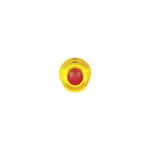 Przycisk E-Stop PITestop, IP65, podświetlany, z symbolem E-Stop, kołnierzem ochronnym i logo, śr. montażu 22, 3 mm