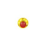 Przycisk E-Stop PITestop, IP65, podświetlany, z symbolem E-Stop i logo, śr. montażu 22, 3 mm