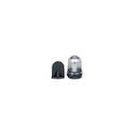Lampa mutingu PITsign wraz z żarówką i mocowaniem ściennym, UB =24 VDC/5 W/300 mA, obudowa ochronna typ: IP65, średnica: 100 mm, wysokość:138, 5 mm, lampa sygnalizacyjna dla trybu mutingu.