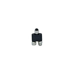 Adapter Y M12 (8-pin, kodowanie X2/A, X3/A, X1/A), IP67, do układów szeregowych PSENmlock