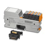 Axioline F, Moduł funkcyjny, Wejście licznikowe. Wejścia licznikowe: 2. Wejścia cyfrowe: 6, 24 V DC. Wyjścia cyfrowe: 4, 24 V DC. prędkość transmisji w magistrali lokalnej: 100 Mb/s. stopień ochrony: IP20. Zakres dostawy: wraz z modułem gniazda magistrali i wtykami Axioline F