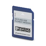 Pamięć programów i konfiguracji do przechowywania aplikacji i innych plików w systemie plików PLC, wtykana, 2 GB.