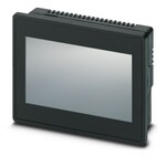 Panel dotykowy, 10.92 cm / 4.3-TFT wyświetlacz (analogowo-rezystywny), 480 x 272 pikseli (WQVGA), 16,7 mln kolorów, Arm® Cortex®-A7, 528 MHz i.MX6 UL, 2x COM (RS-232/422/485), 1x USB 2.0, Typ A, 1x USB 2.0, Typ B, 1x Ethernet (10/100 MB/s), RJ45, Windows® Embedded Compact 7, Visu+, bez systemu magistralnego.