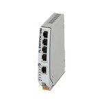 Wąski switch Ethernetowy, szeroki zakres temperatury, pięć portów RJ45 o szybkości 10/100 Mb/s we wszystkich portach, automatyczne rozpoznawanie szybkości transmisji, funkcja autokrosowania i QoS