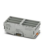 Axioline F, Backplane, 6 gniazda na Axioline Smart Element, prędkość transmisji w magistrali lokalnej: 100 Mb/s, stopień ochrony: IP20