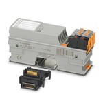 Axioline F, Moduł komunikacyjny, Master M-Bus. Szybkość transmisji: 300 bit/s ... 38400 bit/s. prędkość transmisji w magistrali lokalnej: 100 Mb/s. stopień ochrony: IP20. do podłączenia urządzeń M-Bus. Zakres dostawy: wraz z modułem gniazda magistrali i wtykami Axioline F