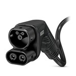 CHARX connect compact, CCS Typ 2, Kabel ładowania DC, 80 A trwale, 1000 V DC, z wtykiem ładowania pojazdu i wolnym końcem, kabel: 7,5 m, czarny, prosty, z podłączonym stykiem PP, z analogowym czujnikiem temperatury, brak chłodzenia cieczą, Logo PHOENIX CONTACT, UWAGA: Może być konieczny system zarządzania kablami., IEC 62196-3, do ładowania pojazdów elektrycznych (EV) prądem stałym (DC)