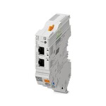 Moduł zasilający z interfejsem PROFINET do zasilania 12 lub 24 V DC systemu wyłączników CAPAROC. Dodatkowy interfejs systemu do komunikacji z zasilaczem. Do montażu na szynie DIN za pomocą szyn zbiorczych CAPAROC.