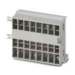 Dodatkowa szyna zbiorcza z 8 gniazdami do systemu CAPAROC. Do instalacji na szynie DIN.