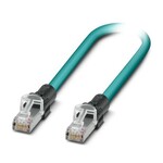 Kabel krosowe, długość kabla: 5 m, liczba biegunów: 8, 1 Gb/s, CAT5, przekrój przyłącza: AWG 26- 26, Ethernet, 4x2xAWG26/19, S/UTP, morski RAL 5021