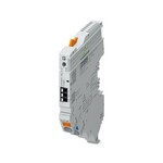 Moduł zasilający z wyjściem statusu i wejściem do zasilania systemu wyłączników CAPAROC 12 lub 24 V DC. Do montażu na szynie DIN za pomocą szyn zbiorczych CAPAROC.