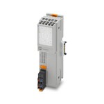 PLCnext Control Extension, Moduł rozszerzeń PLC, Przyłączenie z lewej strony, Przełącznik PCIe. interfejs: Przełącznik PCIe V2: 3. Szybkość transmisji: 4 Gb/s. stopień ochrony: IP20. Zakres dostawy: wraz z modułem gniazda magistrali i Axioline F wtykiem. Obsługiwany sterownik: AXC F 2152, AXC F 3152, AXC F 2000 EA