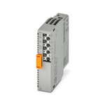 Axioline Smart Elements, Moduł komunikacyjny, Szeregowa transmisja danych:, Moduł komunikacyjny. interfejs: RS-232: 1. Szybkość transmisji: 100 bit/s ... 230 400 bit/s. stopień ochrony: IP20. Szerokość danych procesowych: 20 bajtów, Protokół przejrzystości