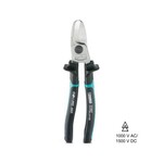 Szczypce do cięcia kabli, do płaskich szyn zbiorczych/taśm płytkowych, również do miedzi i aluminium o średnicy do 50 mmsup2/sup, atest VDE 1000 V AC/1500 V DC