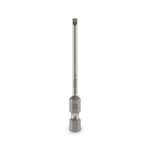 Końcówka wkrętakowa, szczelinowy, nasadka E6,3-1/4, wielkość: 0,5 x 3,0 x 70 mm, hartowana, odpowiedni do uchwytów wykonanych zgodnie z normą DIN 3126-F 6,3 / ISO 1173