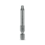 Końcówka wkrętakowa, Torx ®, nasadka E6,3-1/4, wielkość: TX 25 x 50 mm, hartowana, odpowiedni do uchwytów wykonanych zgodnie z normą DIN 3126-F 6,3 / ISO 1173