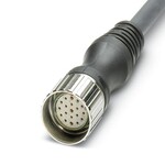 Kabel zbiorczy, zastosowanie: Skrzynka czujnika/siłownika, liczba biegunów: 19, przyporządkowanie gniazd: podwójne, wskaźnikiem stanu: nie. przyłącze przewodów zbiorczych: Złącze wtykowe M23, PUR/PVC, długość przewodów: 5 m, ekranowanie: nie, Artykuł nie zawiera ołowiu zgodnie z dyrektywą RoHS II bez wyjątku 6c (Pb 0,1 %). Ten produkt jest w trakcie wycofywania. Ten produkt nie może być już uwzględniany w nowych projektach. Skontaktuj się z właściwym przedstawicielem han