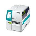 Drukarka termotransferowa do nadruku do wszystkich materiałów na rolce jest dostępna w rozdzielczości 300 dpi. Nadaje się do pracy w trybie ciągłym w produkcji do dużych serii, ponieważ umożliwia stosowanie również dużych rolek.