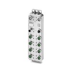 Axioline E, Cyfrowe urządzenie wejściowe, PROFINET, Złącze M12, kodowane D, Wejścia cyfrowe: 16, 24 V DC, technika przyłączeniowa: 4-żyłowe, stopień ochrony: IP65/IP67/IP69